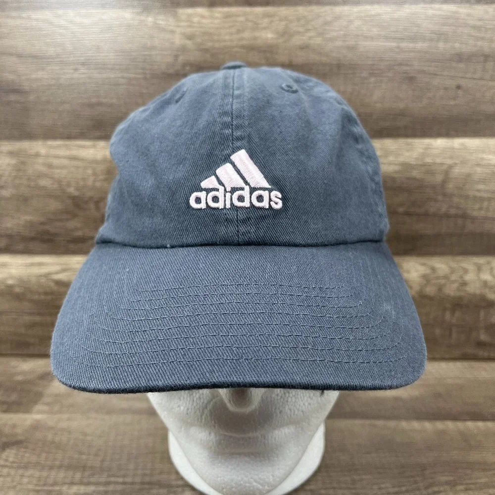 Adidas Womens Climalite Cap Hat Blue Adjustable Strapback One Size